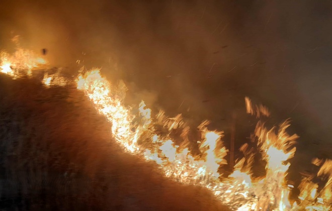 Bombeiros do Alentejo Litoral terminaram o DECIR 2025 a combater um incêndio em São Domingos