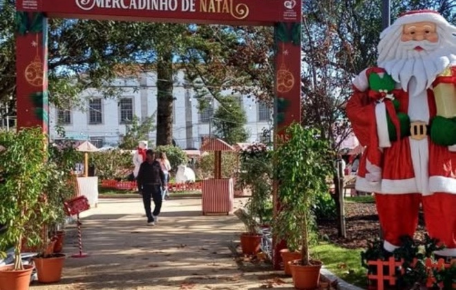 Santiago do Cacém está a receber a iniciativa “Natal no Jardim”