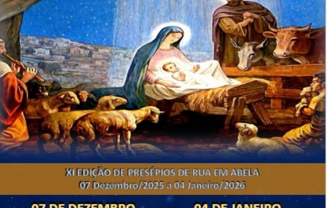 Aldeia de Abela está a receber a XI edição de presépios de rua até ao dia 4 de janeiro