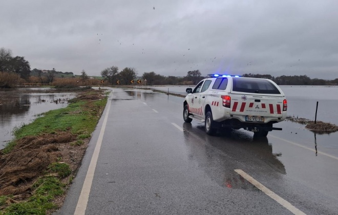 Estrada de Santa Catarina no concelho de Alcácer do Sal foi reaberta ao trânsito