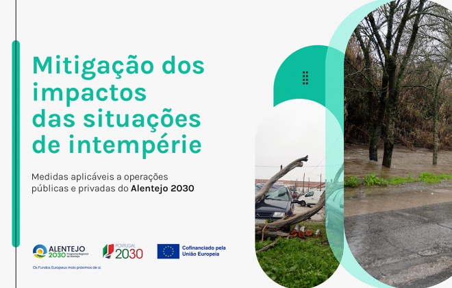 Alentejo 2030 lança medidas para mitigar estragos do mau tempo