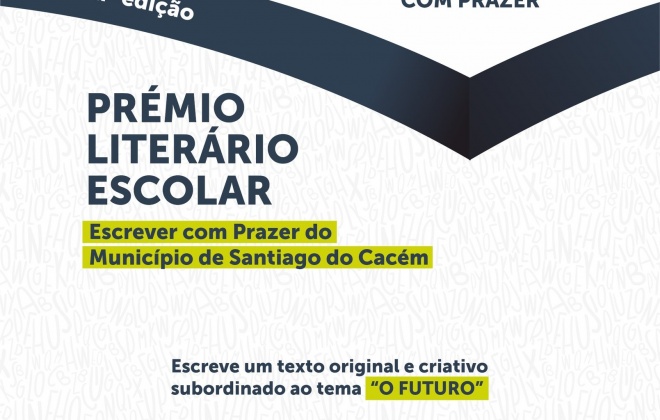 Câmara de Santiago do Cacém promove prémio literário escolar
