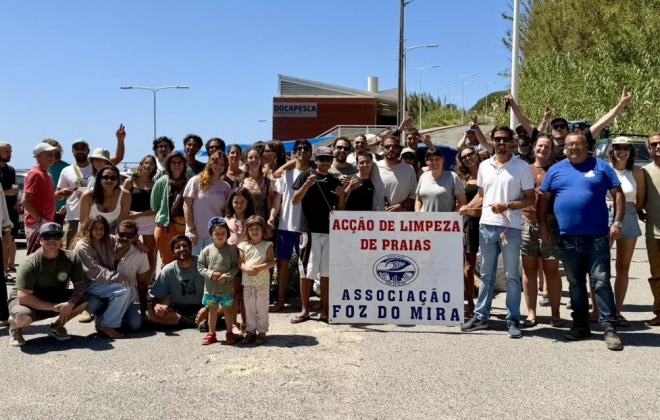 Vila Nova de Milfontes recebeu ação de limpeza de praias