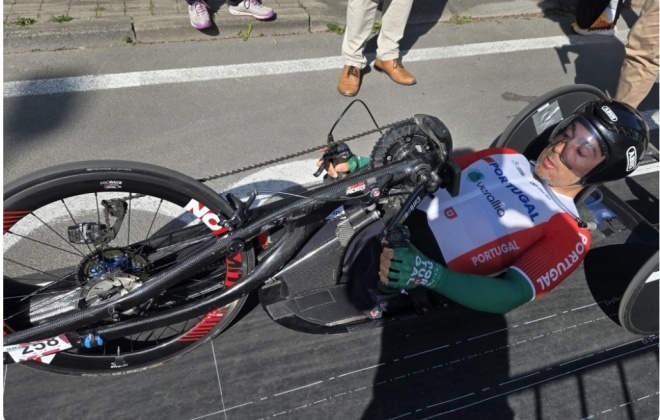 Flávio Pacheco terminou na 11.ª posição no contrarrelógio individual da Taça do Mundo de Paraciclismo