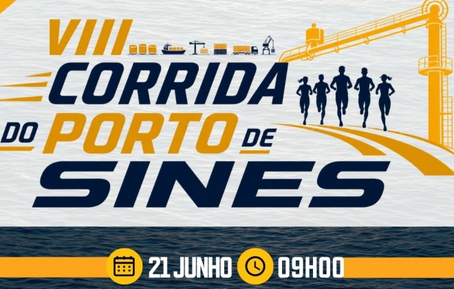 Corrida e Caminhada Porto de Sines realiza-se no dia 21 de junho