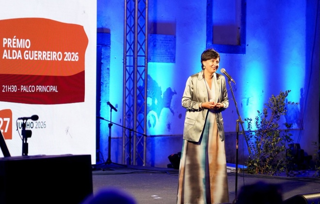 Ana Zorrinho distinguida com o Prémio Alda Guerreiro na Festa do Livro em Santiago do Cacém