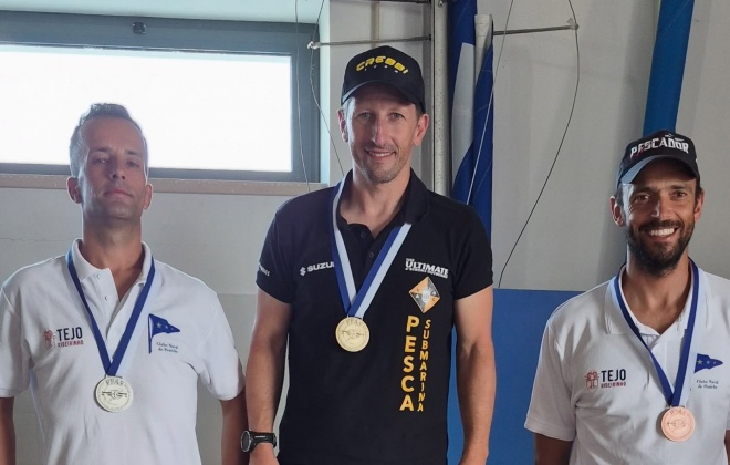 Pedro Domingues sagra-se Campeão Regional de Pesca Submarina em Peniche