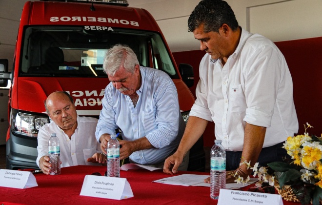 Município de Serpa aumenta apoio aos Bombeiros Voluntários para mais de 200 mil euros
