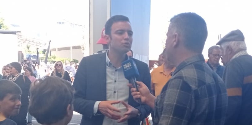 Marcelo Guerreiro em declarações à Rádio Sines