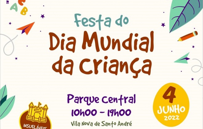 Freguesia de Santo André comemora Dia da Criança este sábado