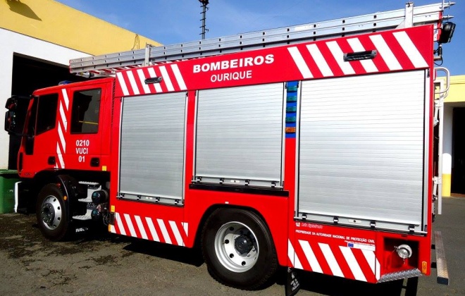 Incêndio deixa desalojado casal com um filho menor em Ourique