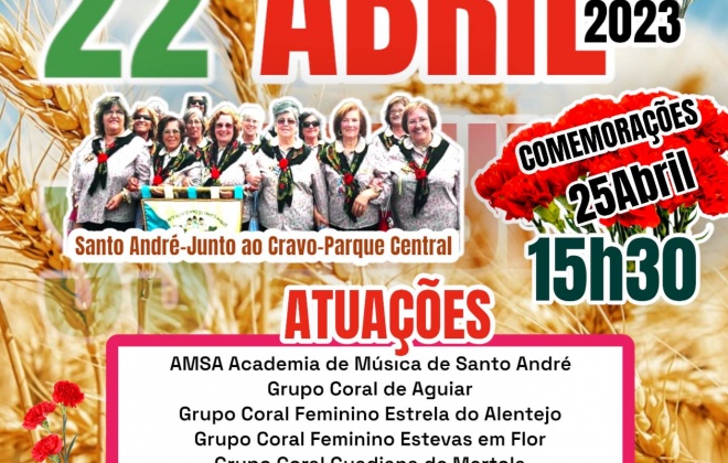 Vila Nova de Santo André recebe neste sábado o desfile "Há Cante no Litoral Alentejano"