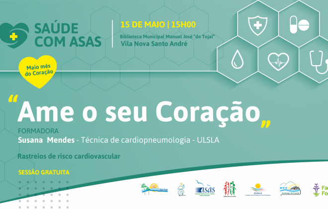 “Saúde com ASAS” promove “Maio mês do Coração” em Vila Nova de Santo André