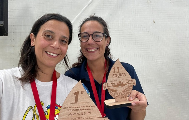 Atletas do CNLA brilham no Leiria Swim Masters 2023