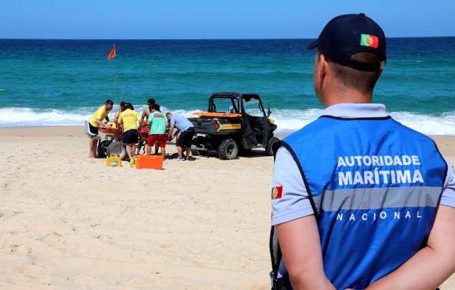 Praia da Aberta Nova recebeu exercício que teve como objetivo testar o Plano de Salvamento Marítimo