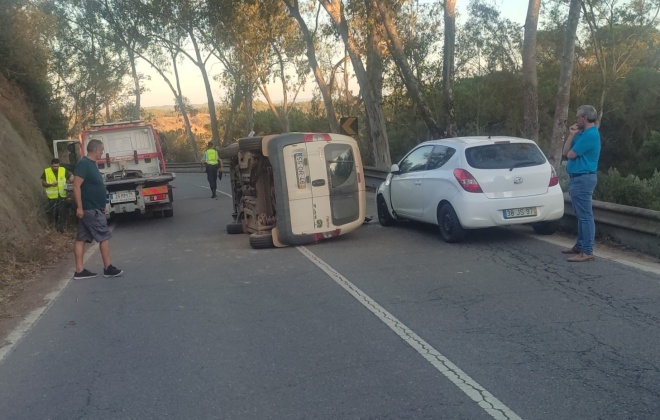 Colisão provoca seis feridos em Odemira
