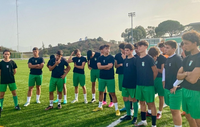 Juniores do Odemirense preparam participação no campeonato nacional da 2.ª divisão