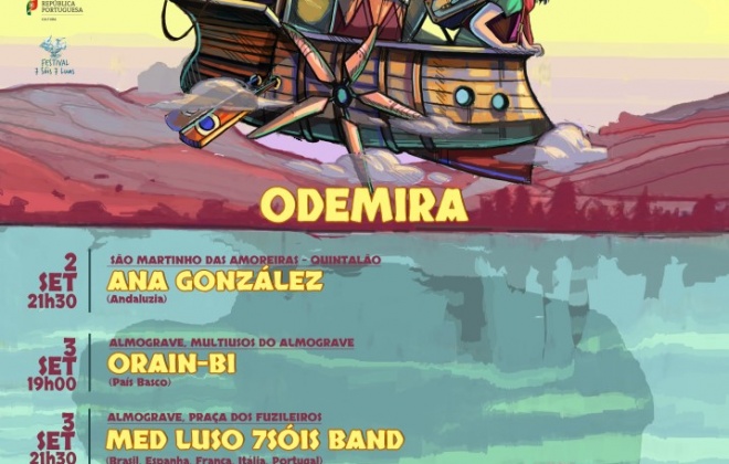 Odemira recebe os sons e as artes do Festival Sete Sóis Sete Luas