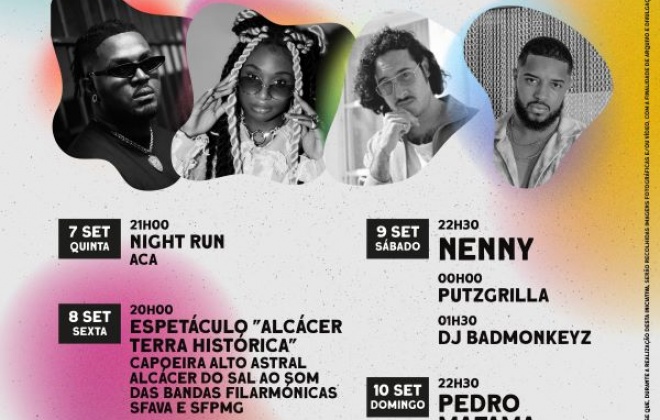 Alcácer do Sal promove a partir de hoje o Festival da Juventude – Salfest 2023
