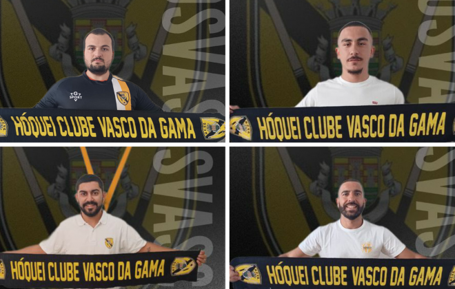 Hóquei Clube Vasco da Gama já apresentou quatro reforços