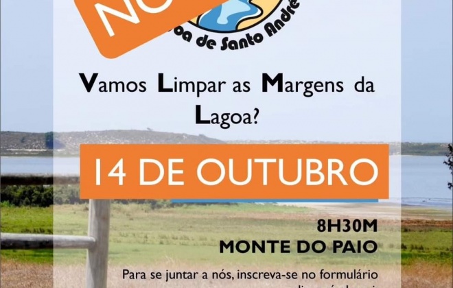 Limpeza da Lagoa de Santo André foi adiada para o dia 14 de outubro