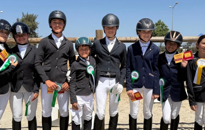 Alunos do CESA presentes na Poule e Regional de Dressage em Aljustrel