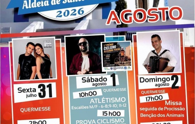 Aldeia de Santo André recebe as Festas de São Luís entre sexta-feira e domingo