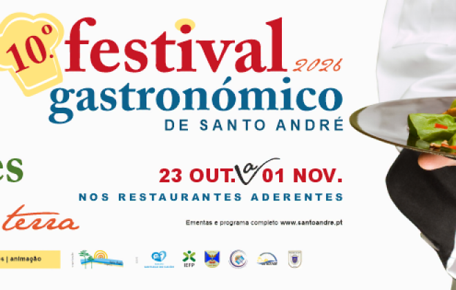 10.º Festival Gastronómico de Santo André celebra os sabores da lagoa, do mar e da terra até 1 de novembro (com áudios)